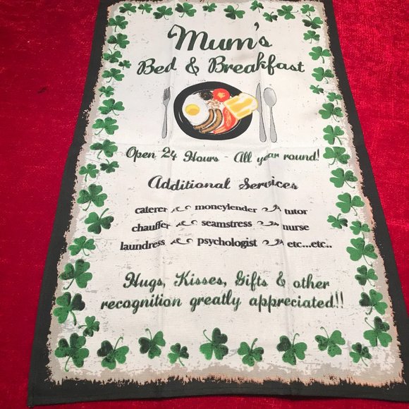 New Souvenir Towel/Napkin/Coffee Table Runner Cotton 100% - Picture 1 of 1